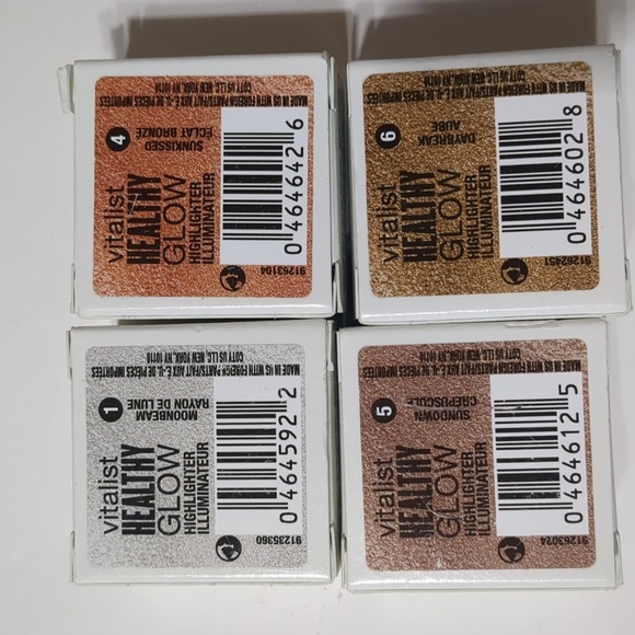 Covergirl Vitalist Healthy Glow Highlighter 4 piece's Lot - Picture 3 of 4